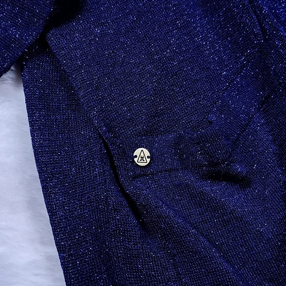 Gaastra Midnight Blue Semi Sheer Duster Cardigan - Picture 10 of 14